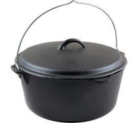 Чугунный казан Mallony KC-31 31 см, 6 л 985047 