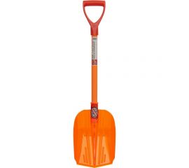 Снеговая лопата из поликарбоната ГАММА-ПЛАСТ ЭТАЛОН AUTO несъемный черенок GPLP004 