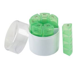 Таблетница Ecos Цилиндр на 7 дней 104326 