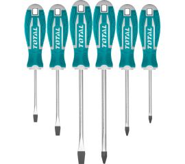 Набор отверток 6 шт. TOTAL THT250606 