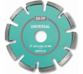 Диск алмазный TP-5V (125x6.4x6х22.2 мм) Sankyo SVTP1258300 