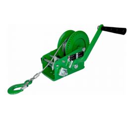 Ручная барабанная лебедка HITCH HW 1350 кг, канат 10 м SZ073170 