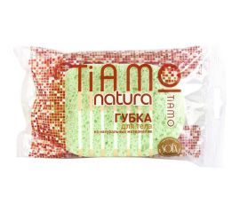 Губка для тела TIAMO Natura ОВАЛ целлюлоза 7690 