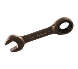 Комбинированный трещоточный короткий ключ 19 мм Дело Техники 515619 