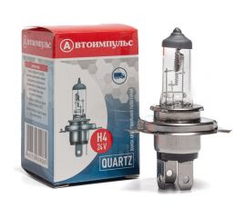 Галогенная автолампа Autoimpuls QUARTZ H4 24 В 75/70W P43t H4 24-75/70 (43ц) 