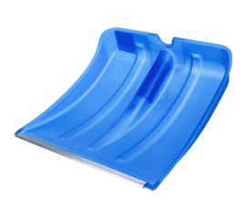 Лопата для снега Репка Снежинка Павлово пластмассовая, цветная, алюминевая планка, без черенка 15435 