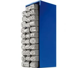 Набор буквенных клейм MASUS 3 мм 10663 