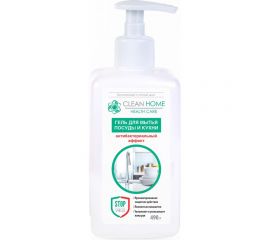 Гель для мытья посуды CLEAN HOME с дозатором, 490 мл 526 
