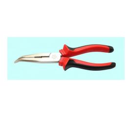 Плоскогубцы TLX 200 мм комбин. с декор. ручками удл. отогнут. губки JS21004-8 66370 