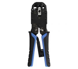 Инструмент ExeGate EX-T2008R для обжима RJ-45, RJ-11, 12, с храповым механизмом, прямой ход обжимки 293155 