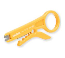 Съемник изоляции для кабеля и одиночных проводов с инструментом для разъемов SHTOK СИ-2ВП 27103 