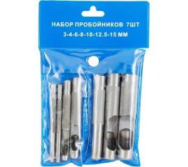 Набор пробойников Спец 3-15 мм, 7 шт. 2200103 