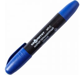 Перманентный маркер Квалитет синий, толщина линии 2-3 мм, круглый наконечник МП-С 6674868 