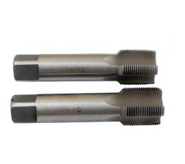 Метчик CNIC G 2"" 9ХС трубный цилиндрический, ручной к-т из 2-х шт. 11 ниток/дюйм левый 59412 