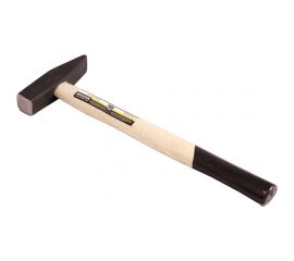 Слесарный молоток Ultima 300г, квадратный боек, деревянная рукоятка 121003 