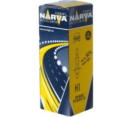 Автолампа H1 55 P14.5s+50% RANGE POWER 12V 1 10 100 NARVA 483343000 
