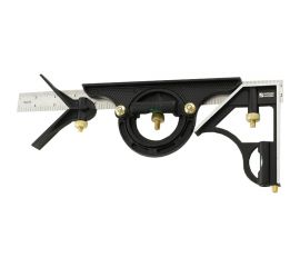 Мультифункциональный столярный угольник WOODWORK метрический, 300 мм MAR-300 