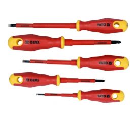 Набор диэлектрических отверток YATO 5 шт YT-2827 