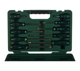 Комбинированный набор крестовых и плоских отверток 10шт серия А Sata 09304E 