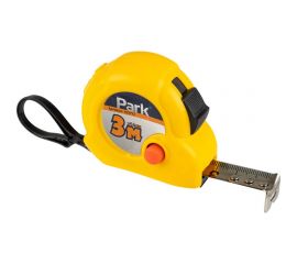 Рулетка PARK с фиксатором, пластиковый корпус, 3 м, 16 мм 103772 