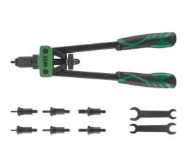 Силовой заклепочник FIT двуручный Профи для резьбовых заклепок, М3-М10 (350 мм) 32068 