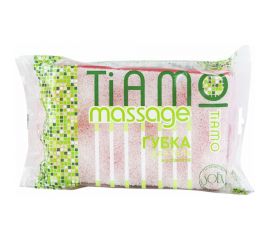 Губка для тела TIAMO Massage ОРИГИНАЛ поролон+массаж 7715 