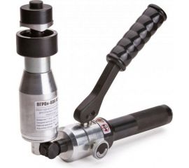 Поворотный гидравлический ручной пресс для пробивки отверстий КВТ ПГРОп-60А 66536 