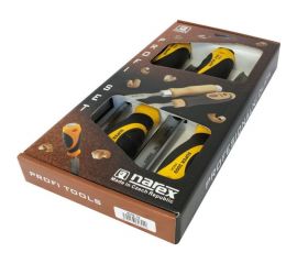 Набор полукруглых стамесок NAREX SUPER 2009 LINE PROFI 860602 