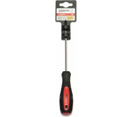 Крестовая отвертка Ladina GREPP PH1*125мм, CrV, 2х-компонентная рукоятка 202-018 