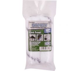 Малярный мини-валик ROLLINGDOG NYPOLY, полиэстер/полиамид, 100 мм, ворс 12 мм, 2 шт 00365 