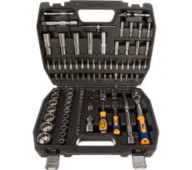 Набор инструмента 1/2 Dr и 1/4 Dr 95 предметов с 12 гранными головками KRAFT KT 700871 