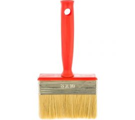 Макловица, 70%ПЭT / 30% натуральная щетина, нержавеющий обжим, красная пластиковая ручка, 100х30мм МASTER COLOR 30-0582 