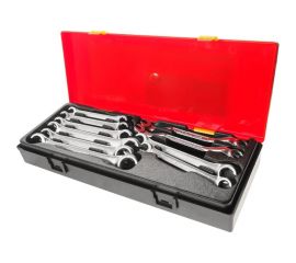 Набор разрезных ключей евро-типа в кейсе 10шт JTC-K6102 