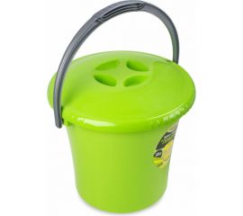 Ведро Martika Либерти 10 л, с крышкой, салатовое С604КСАЛ 