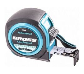 Рулетка Komfortabel, 5 м х 25 мм обрезиненный корпус GROSS 32562 