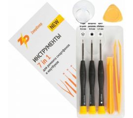 Набор инструментов и отверток ZeepDeep OPTIMA-MAGNETIC 7 в 1, в упаковке, для телефонов и наручных часов Apple, Huawei, Xiaomi, Samsung 774067 