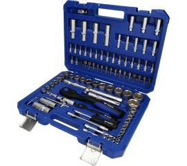 Комплект торцевых ключей Brilliant Tools, 94 шт, 1/4"", 1/2"" BT023094 