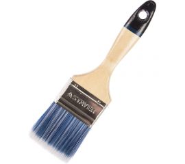 Кисть для воднодисперсионных и акриловых ЛКМ STAYER EURO АQUA плоская, искусственная щетина, деревянная ручка, 2,5/63мм 01062-063 