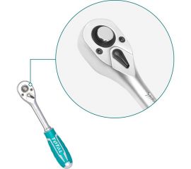 Ключ-трещотка TOTAL 1/2" THT106126 