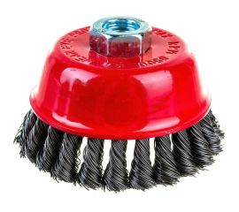 Щетка чашеобразная витая 2110014135 (100 мм; M14) АТАКА 22222 