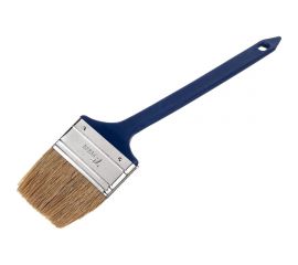 Радиаторная кисть Управдом 75мм, натуральная щетина, пластиковая ручка 4100000605 