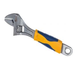 Разводной ключ с двухкомпонентной рукояткой KRAFT 150мм KT 700588 