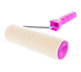 Валик для лака в сборе KRAFOR (D48/180 мм, велюр, ворс 4 мм, бюгель 8 мм) 010-0180 53603 