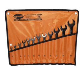 Набор комбинированных ключей Автоdело Черная Сталь 12 шт. 35121 13766 