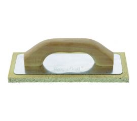 Штукатурная терка Kapriol с твердой губкой, 14x21 см, деревянная ручка 23050 