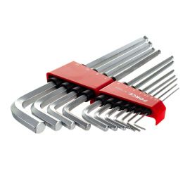 Набор длинных Г-образных ключей с шаром 1,5-12 мм, 11 предметов FORCE 5116XLB 