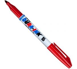 Водостойкий маркер с тонким наконечником Markal Dura Ink 15 1,5 мм красный 96022 