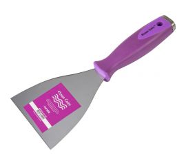 Гибкий шпатель для всех видов шпатлёвок и смесей Ocean Color 100 мм 521100 