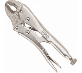 Зажим с фиксатором STARTUL 180 мм изогнутые губки PRO-6051-01 