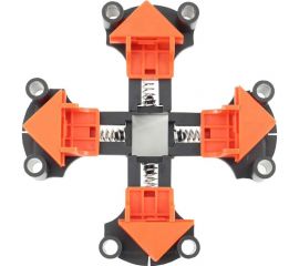 Набор 4-х зажимов WOODWORK для соединения под углом 60, 90 и 120°, пластик CLM-003 